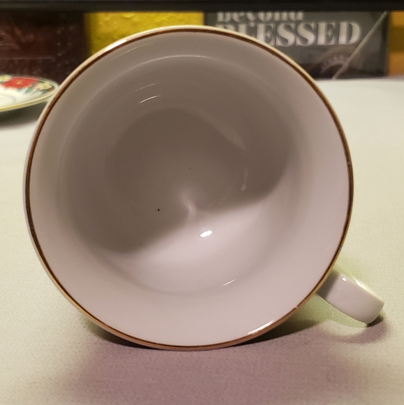 COPY - Vtg Cup/Saucer Deck The Halls (Verge) By Tienshan - Picture 2 of 12